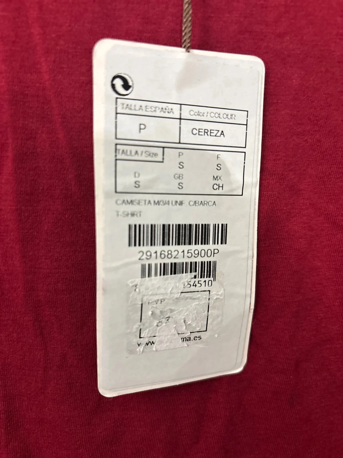 Camiseta de manga 3/4 Punt Roma – photo 4